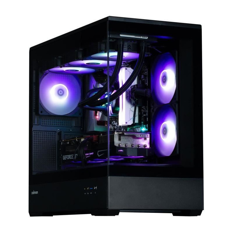 PC case without power supply - ZALMAN P30 (Black) - Mini tower - Micro
