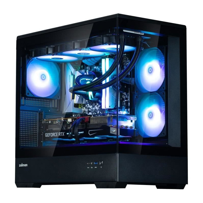 PC case without power supply - ZALMAN P30 (Black) - Mini tower - Micro