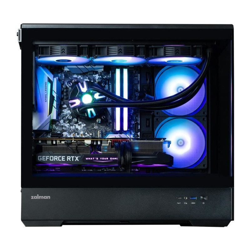 PC case without power supply - ZALMAN P30 (Black) - Mini tower - Micro