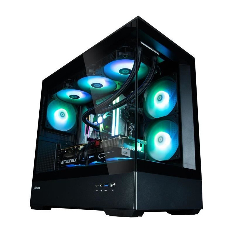 PC case without power supply - ZALMAN P30 (Black) - Mini tower - Micro