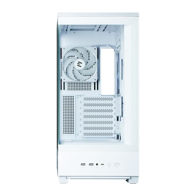 PC case - ZALMAN - P50 DS - Mid tower - ATX - White - 4 A-RGB fans - U