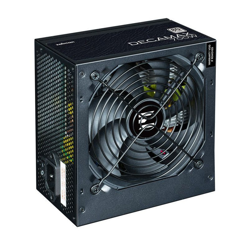 PC Power Supply - ZALMAN - DecaMax 700W - 80Plus - Non-Modular - 120mm