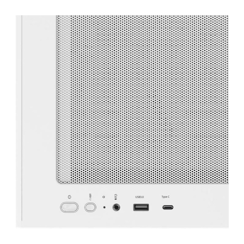 Mini Tower PC case without power supply - ZALMAN P30 AIR (White) - Mic