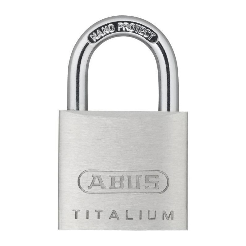 Padlock - ABUS - 64TI/30 Titalium - Aluminum body - Paracentric key -