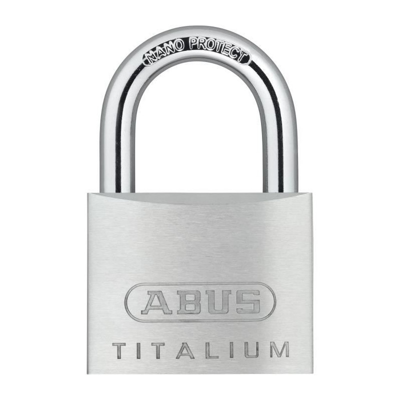 Padlock - ABUS - 64TI/50 Titalium - Aluminum body - Paracentric key -