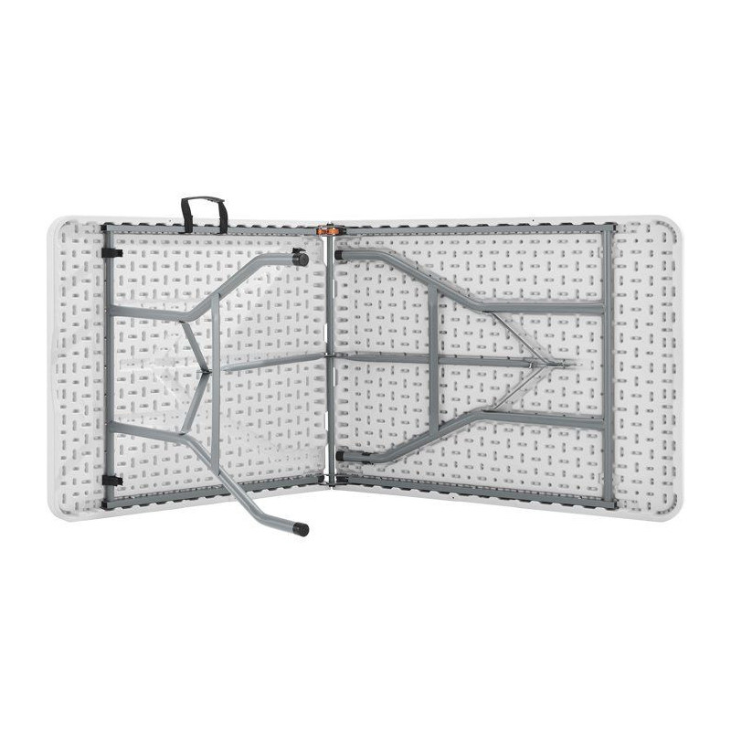 Folding table - 180 cm - 8 people - plastic