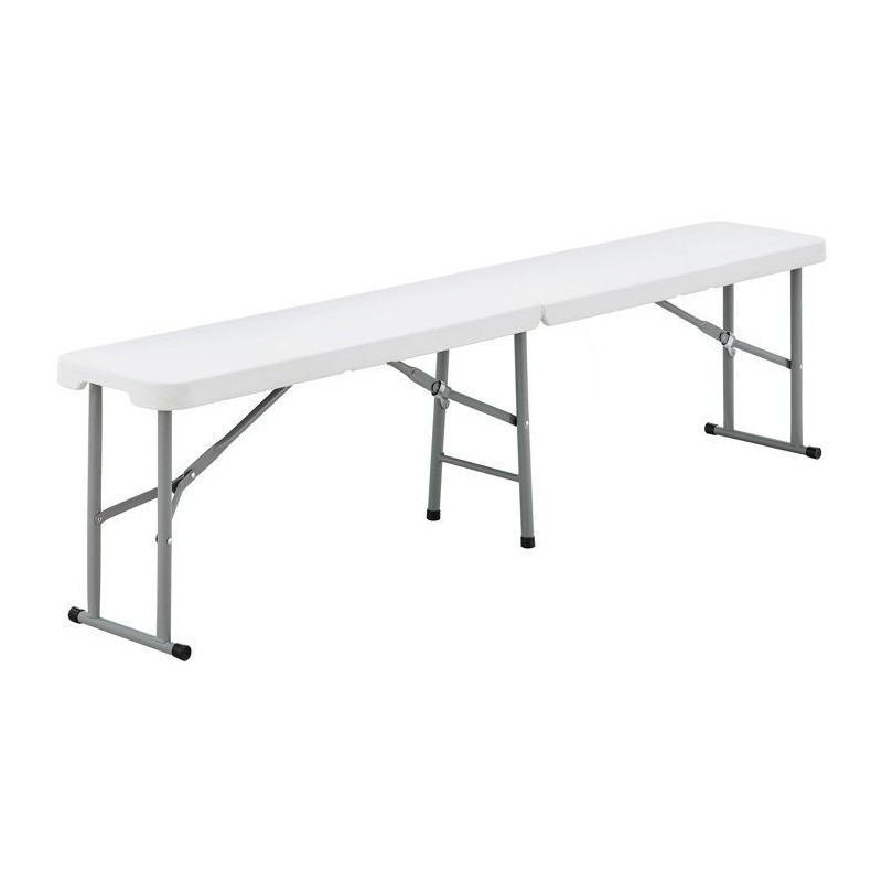 Foldable bench for reception table 180 cm