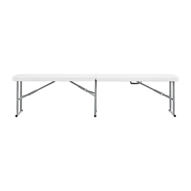 Foldable bench for reception table 180 cm