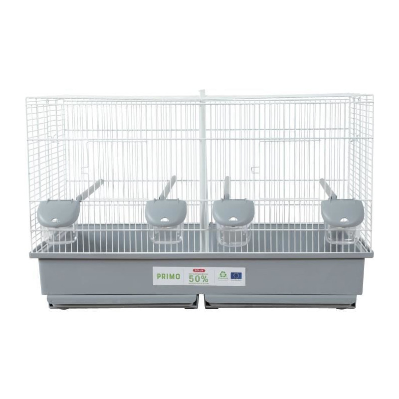 Primo eco-friendly plastic cage for domestic birds 69 x 39 x 44.5 cm