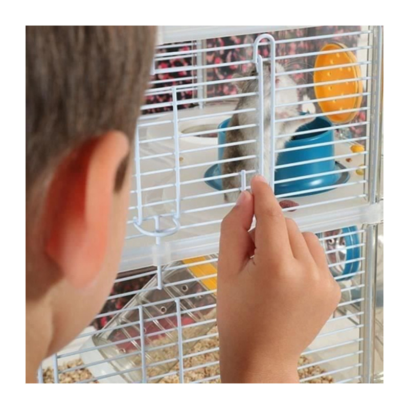 Zolux cage on 2 floors for hamsters, mouse and gerbilles - rudy3 duo -