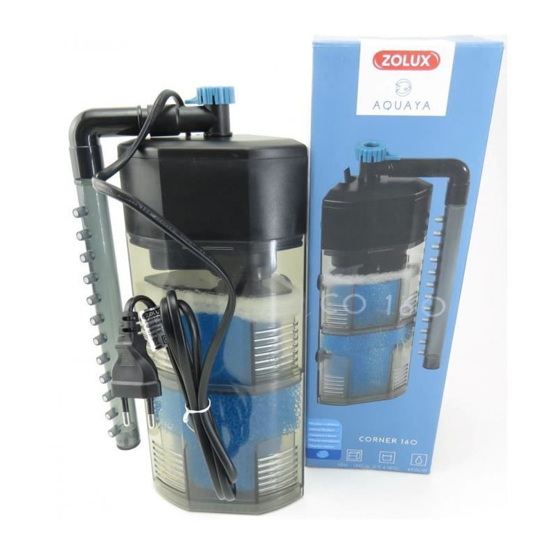 Internal filter - ZOLUX - Corner 160 - 12 W - Adjustable flow rate - F