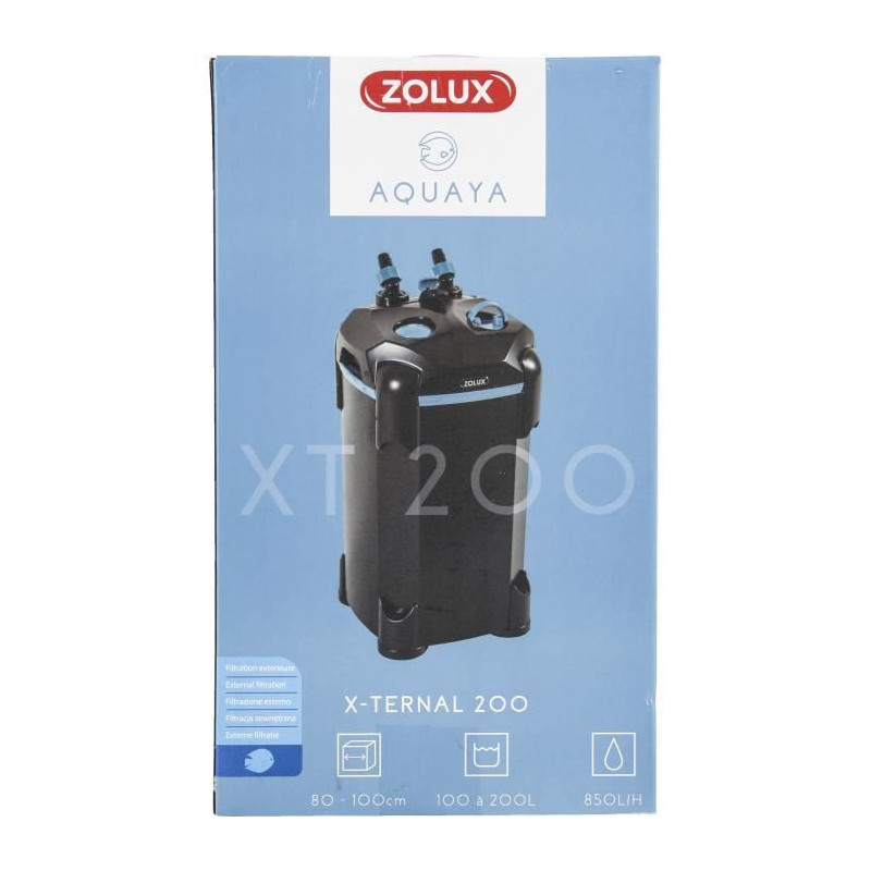 External filter - Zolux - Xternal 200 - For aquariums from 100 to 200