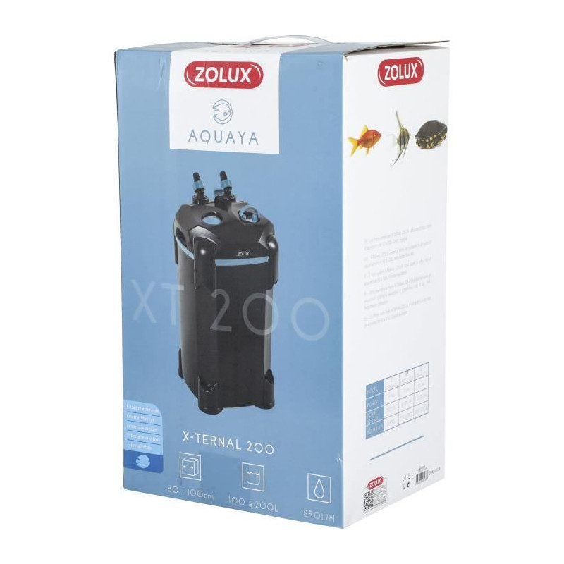 External filter - Zolux - Xternal 200 - For aquariums from 100 to 200