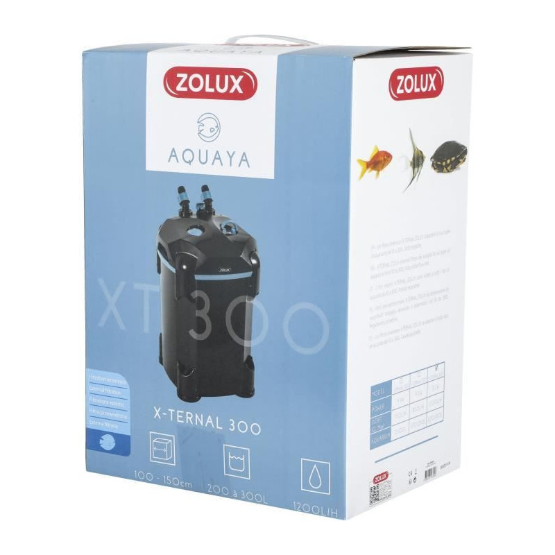 External filter - Zolux - Xternal 300 - For aquariums from 200 to 300