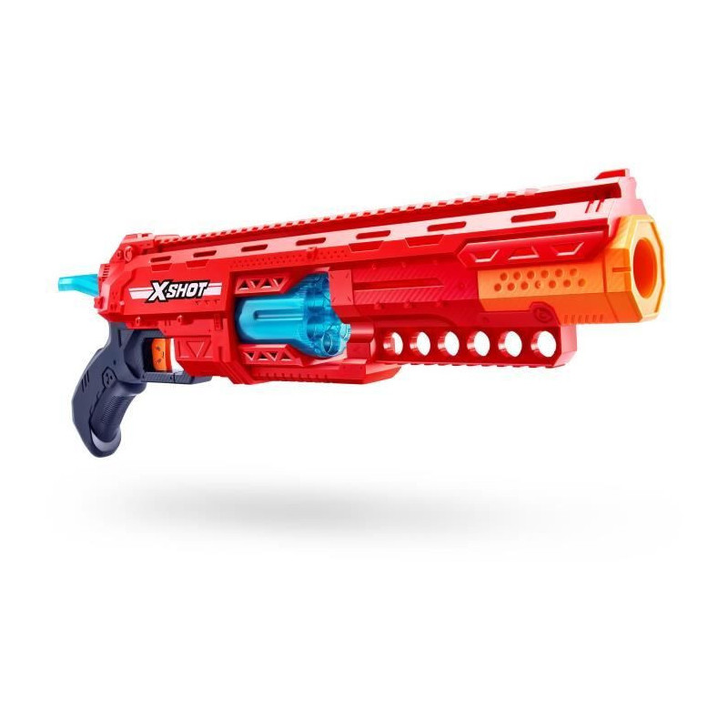 Dart Launcher - ZURU - X-SHOT Caliber - Rotating Barrel - 27m Range -