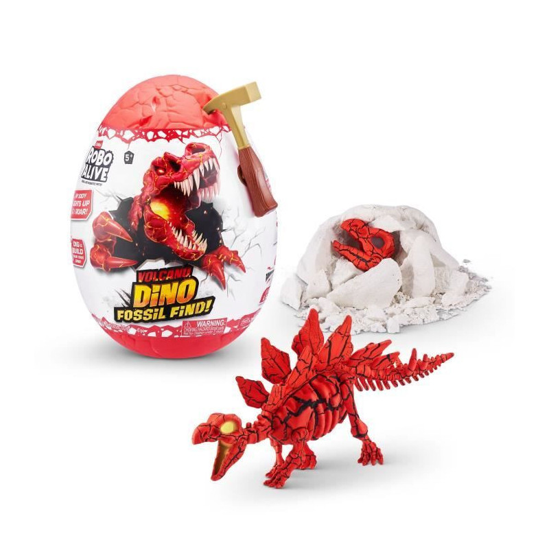 Digging Game - ZURU - ROBO ALIVE Volcano Fossil Find S2 - Dinosaur Fos