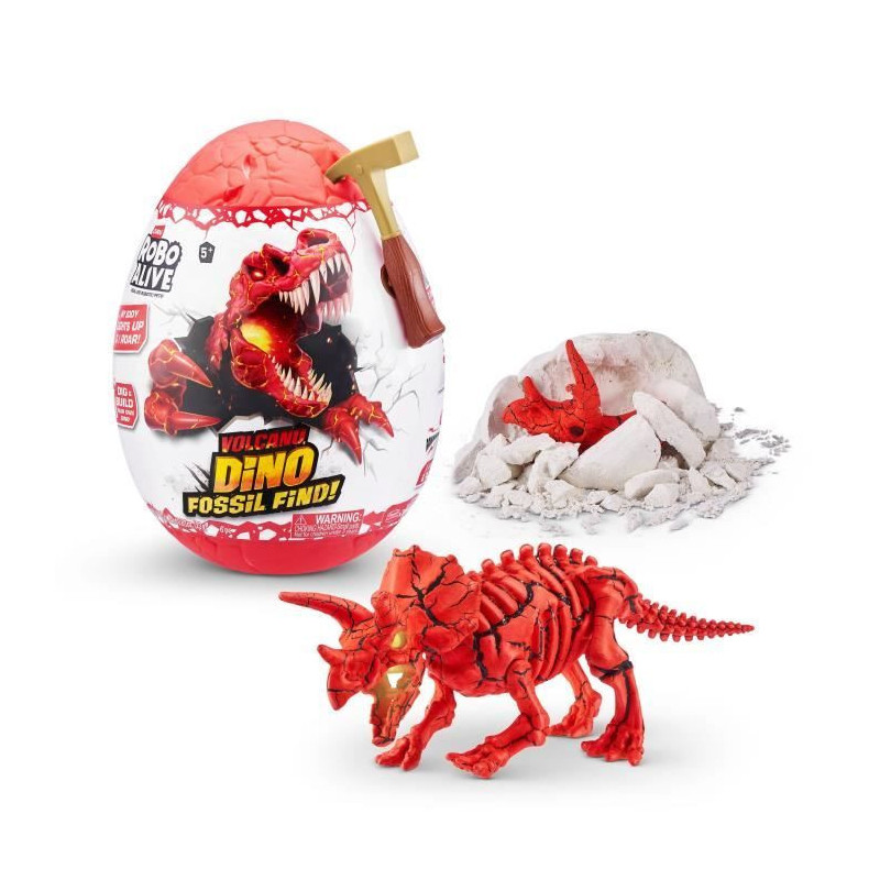 Digging Game - ZURU - ROBO ALIVE Volcano Fossil Find S2 - Dinosaur Fos