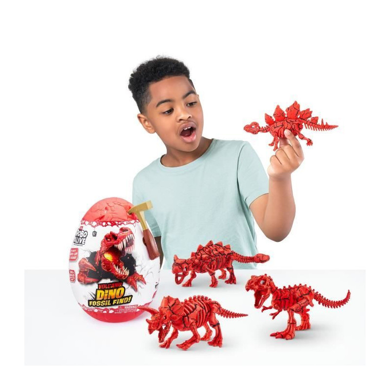 Digging Game - ZURU - ROBO ALIVE Volcano Fossil Find S2 - Dinosaur Fos