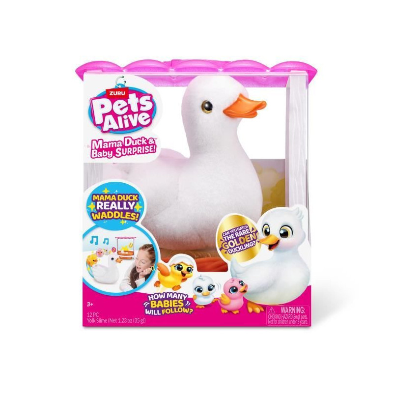 Interactive Toy - ZURU - Mama Duck - Interactive ducklings following t