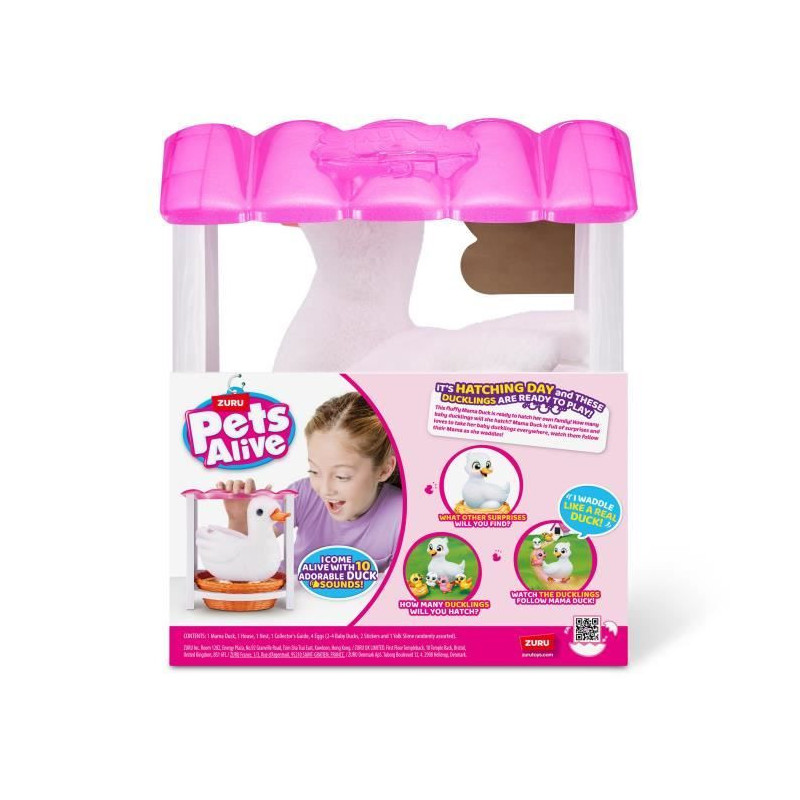 Interactive Toy - ZURU - Mama Duck - Interactive ducklings following t