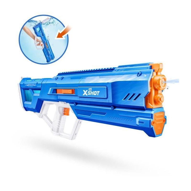 Motorized water gun - ZURU - X-SHOT Mega Pulse - Quick filling - Recha