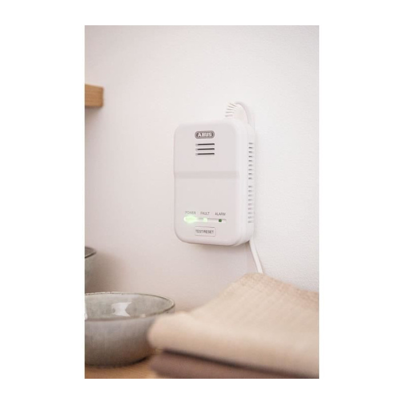 Smoke detector - ABUS - GWM100ME - Connectable to up to 10 devices - 8