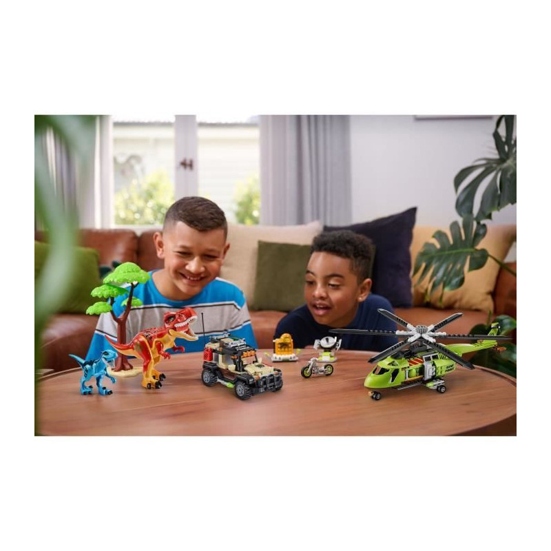 Construction Set - ZURU - Dino Adventure Dino Hunt (592 pieces) - Preh