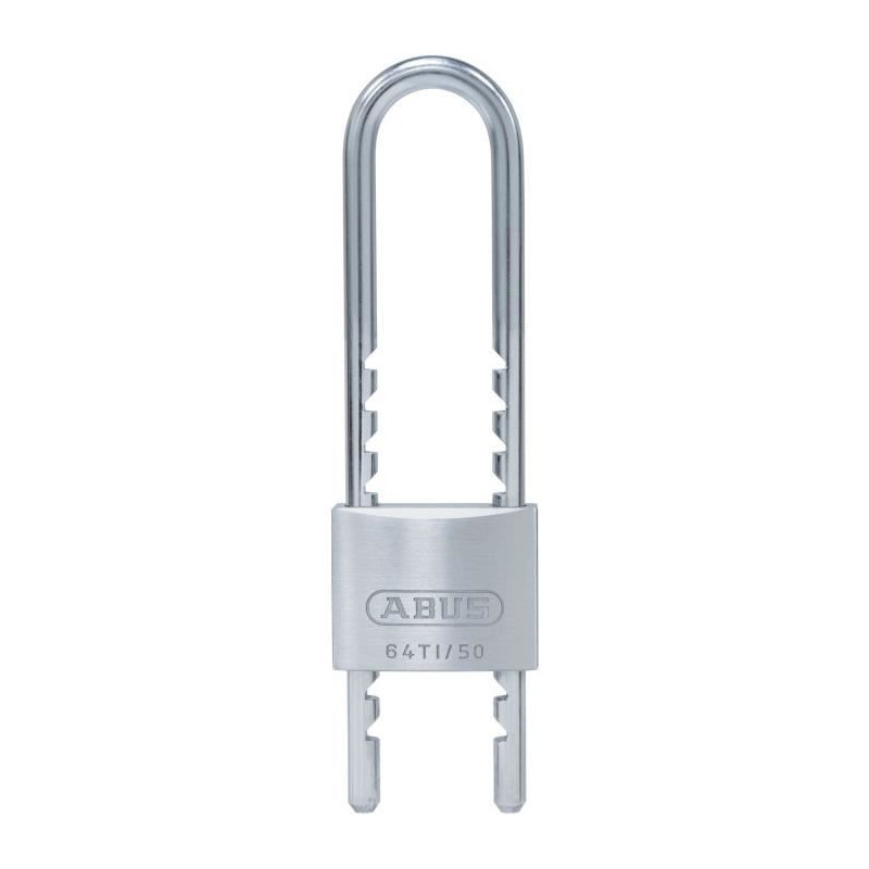 Padlock - ABUS - 64TI/50HB60-150 B/DFNLI Titalium - Aluminum body - Pa