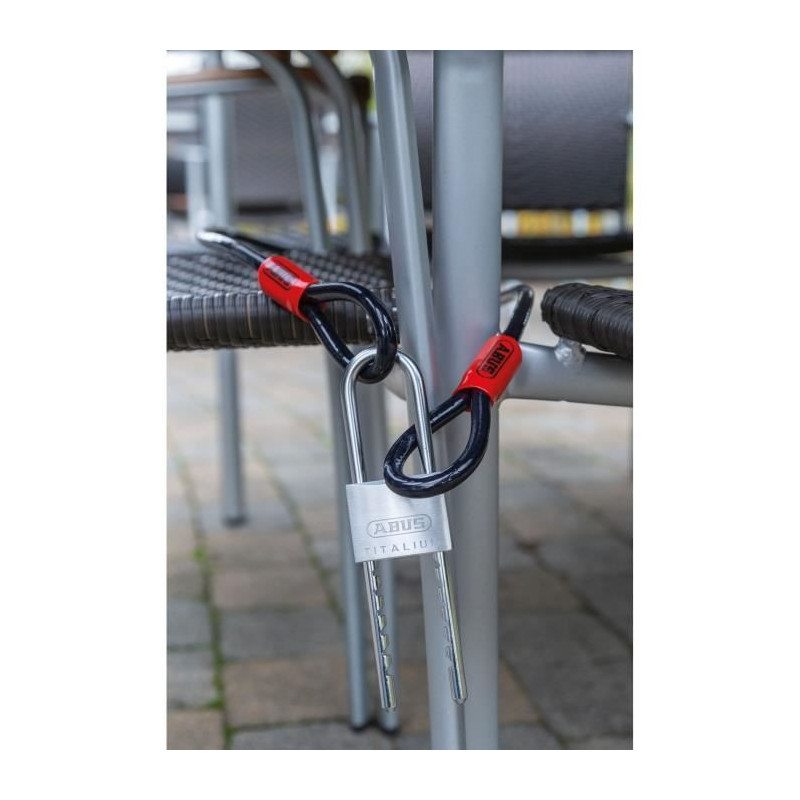 Padlock - ABUS - 64TI/50HB60-150 B/DFNLI Titalium - Aluminum body - Pa