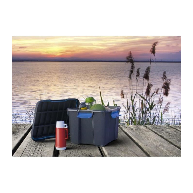 KIS Storage Box Scuba Box M - 45 L - Black