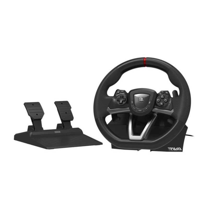 HORI Racing Wheel APEX P5 Racing Steering Wheel and Pedal Set for PC P