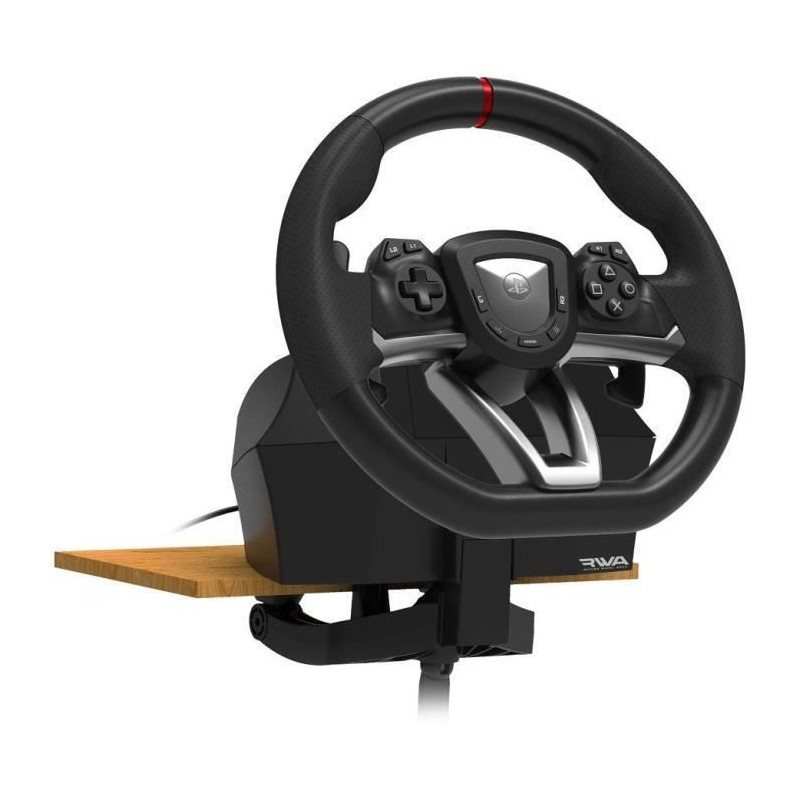 HORI Racing Wheel APEX P5 Racing Steering Wheel and Pedal Set for PC P
