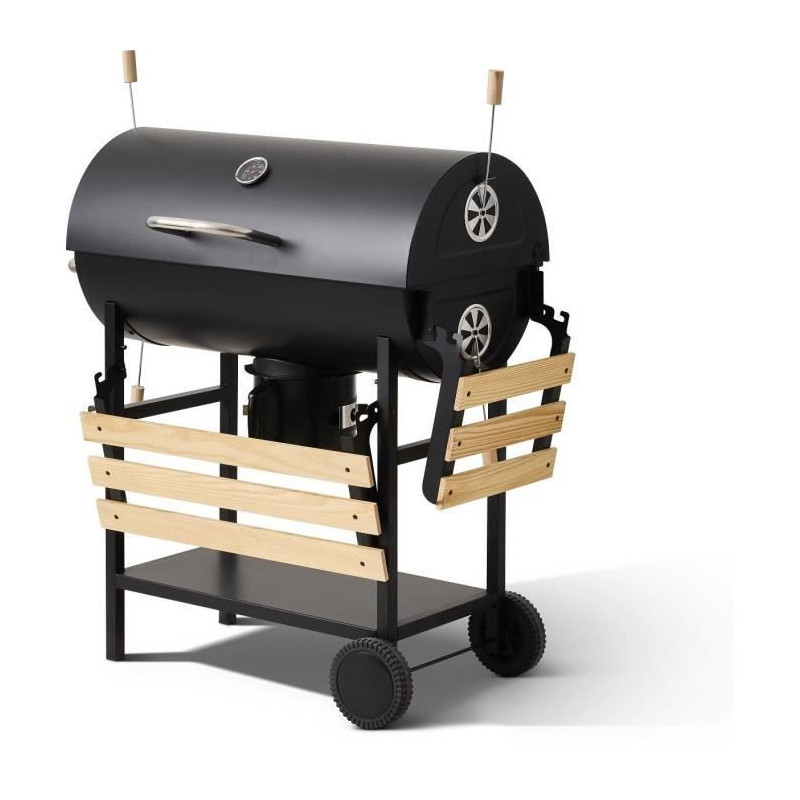 Charcoal barbecue - COOKING BOX - MIKE EVOLUTION - 142 X 57 X 112 cm -