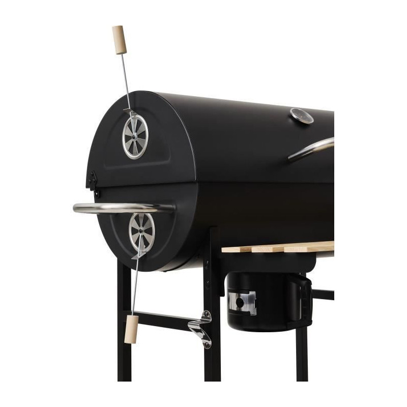 Charcoal barbecue - COOKING BOX - MIKE EVOLUTION - 142 X 57 X 112 cm -