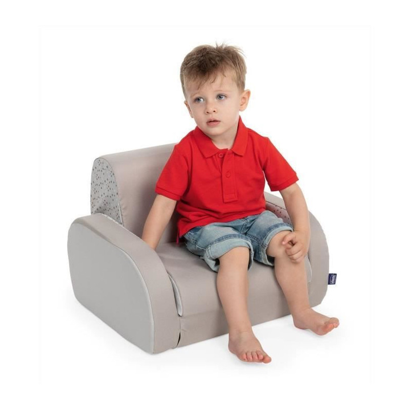 Armchair - CHICCO - Twist dune - Beige fabric