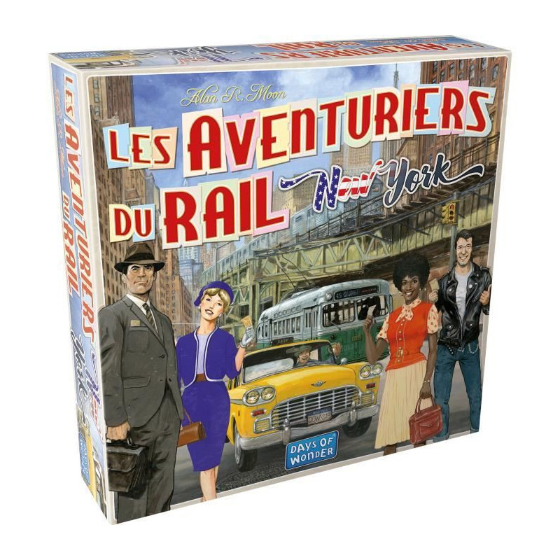 Days of Wonder | Rail adventurers: New York | Board game | From 8 year