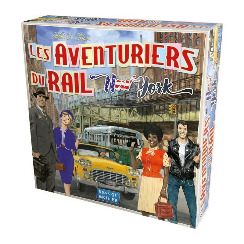 Days of Wonder | Rail adventurers: New York | Board game | From 8 year