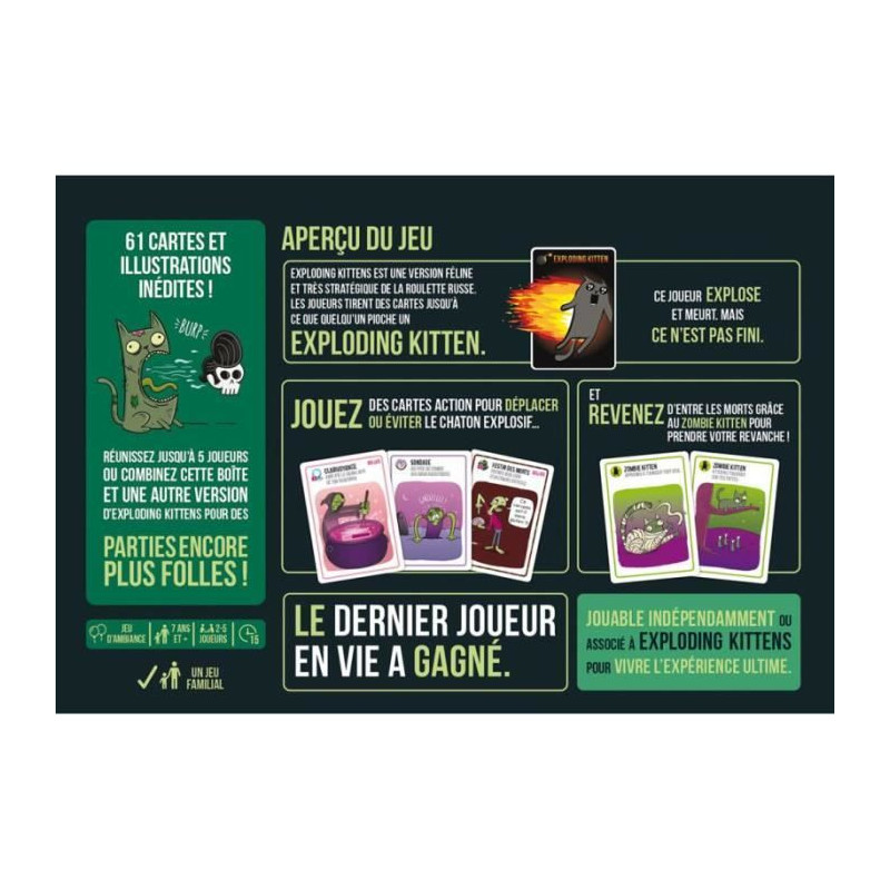 Exploding Kittens: Zombie Kittens
