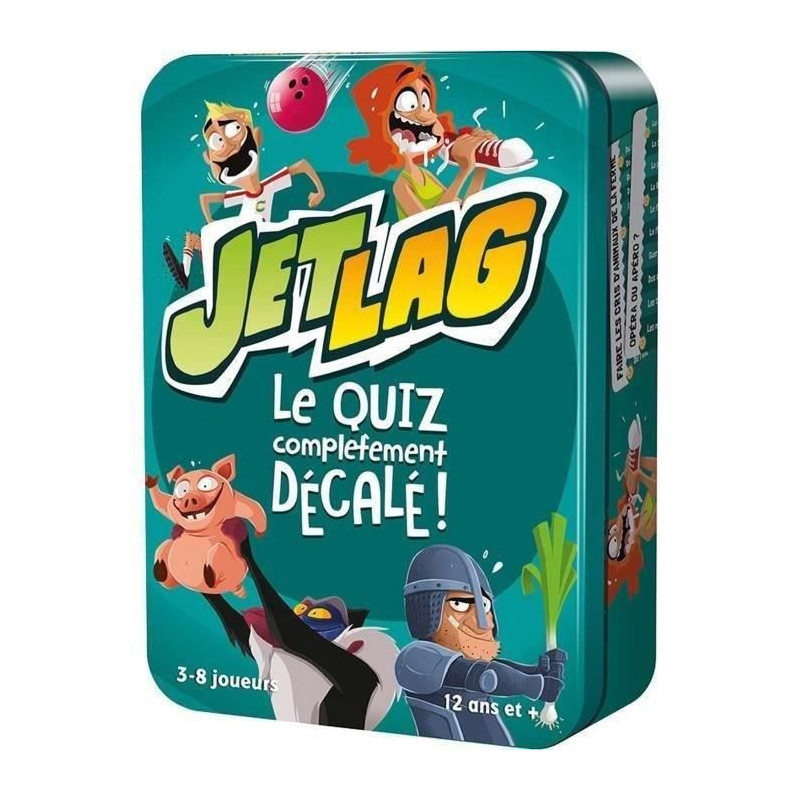 ASMODEE - JetLag - Board Game - Mixed - Ages 12