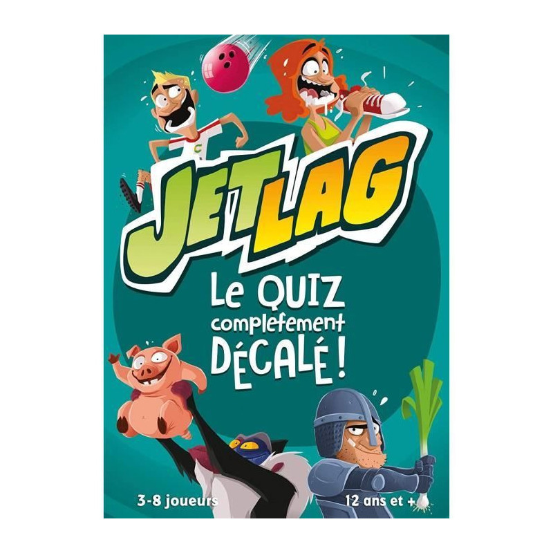 ASMODEE - JetLag - Board Game - Mixed - Ages 12