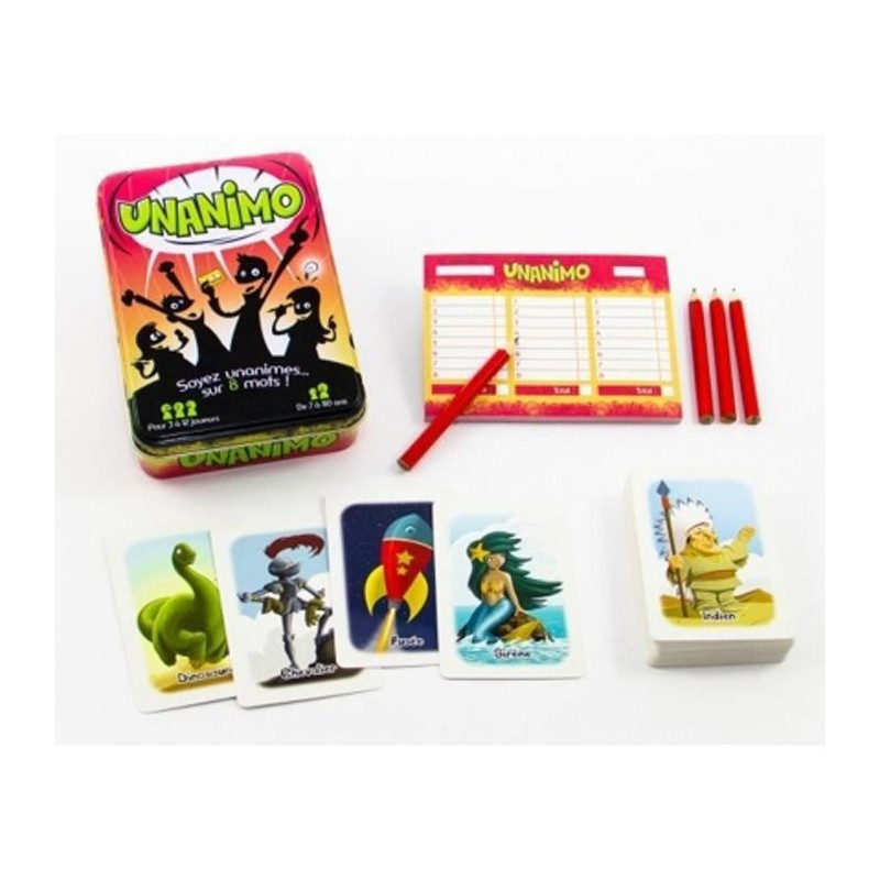 ASMODEE - Unanimo - Board Game - Mixed