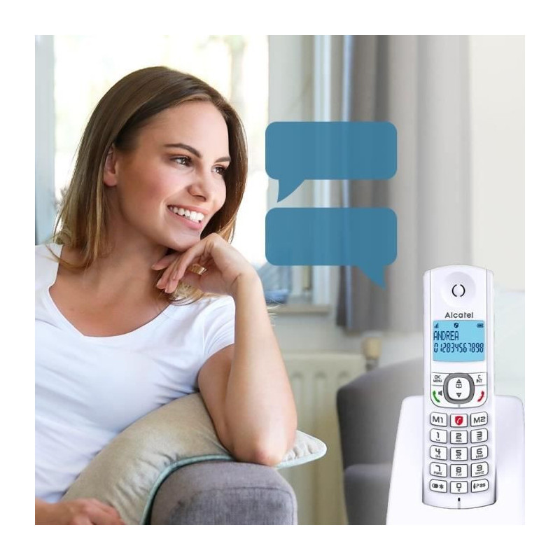 Alcatel F530 blue duo