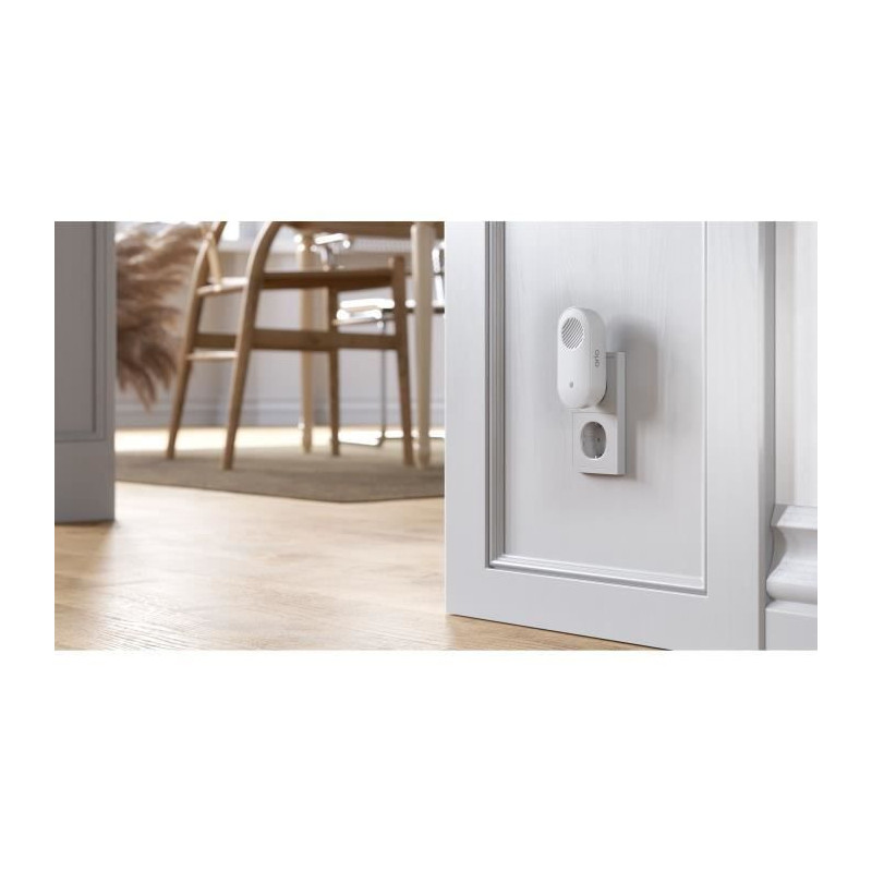 Connected Chime - ARLO - CHIME V2 - Instant Alerts - Built-in Siren -
