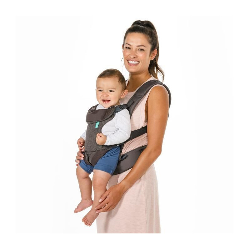 Baby carrier Flip ergonomic 4 in 1 gray - INFANTINO - Flip ergonomic 4