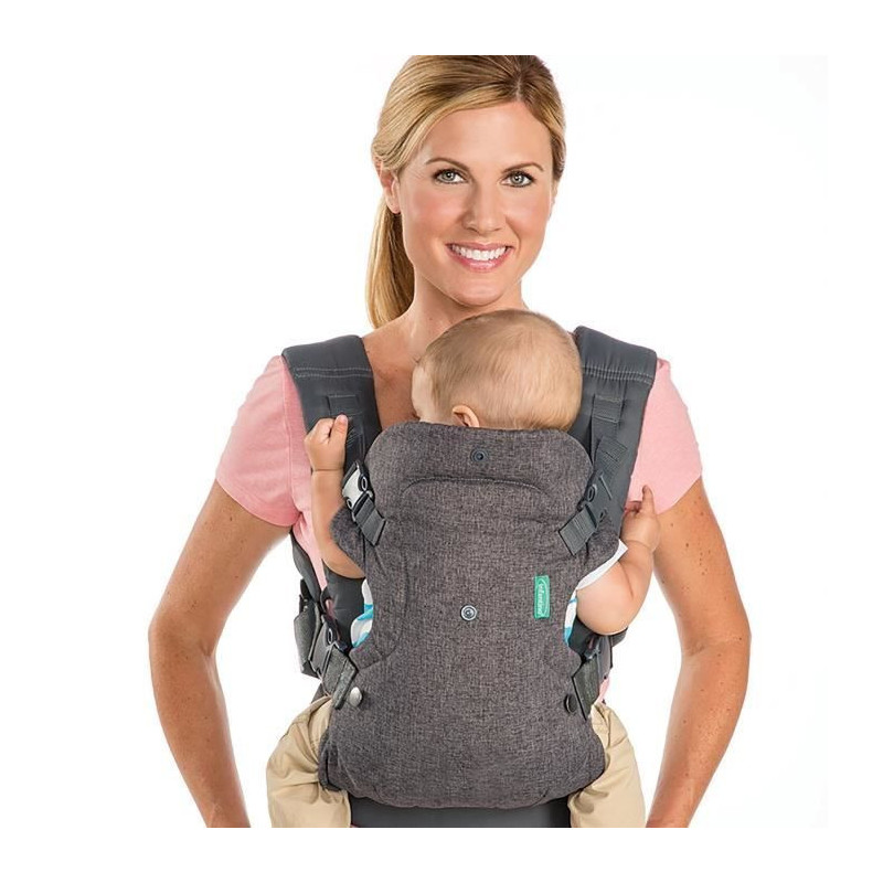 Baby carrier Flip ergonomic 4 in 1 gray - INFANTINO - Flip ergonomic 4