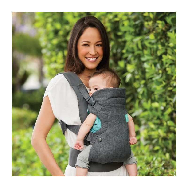 Baby carrier Flip ergonomic 4 in 1 gray - INFANTINO - Flip ergonomic 4