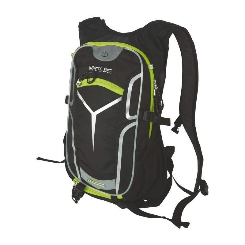 Backpack - Bike - SCHILDKRÖT - LED + USB port + Headphone output incl