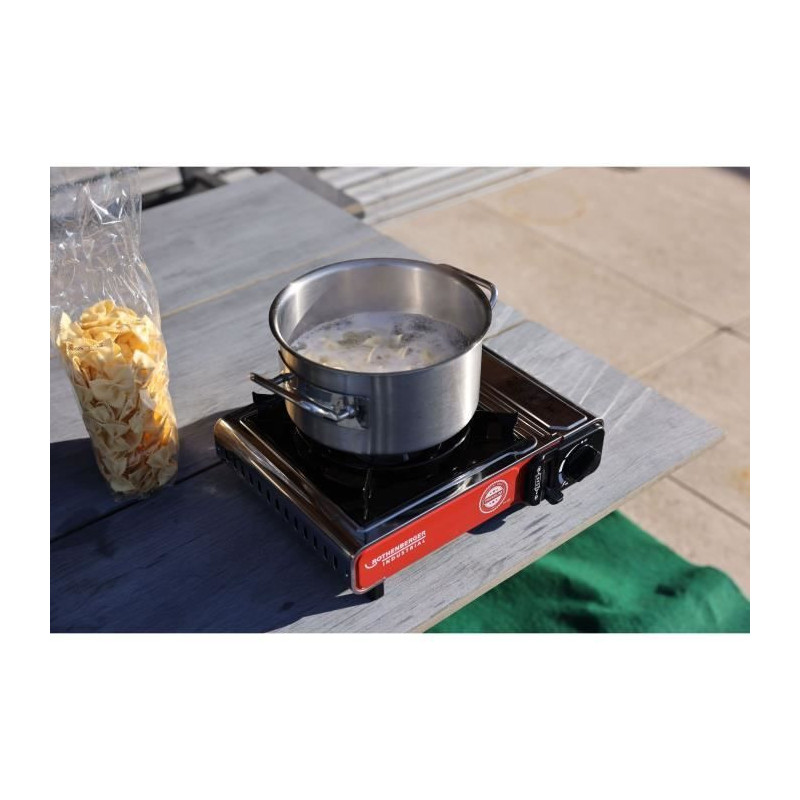 Gas stove - ROTHENBERGER - PREMIUM RS 220 - 2200 W - Grey and black