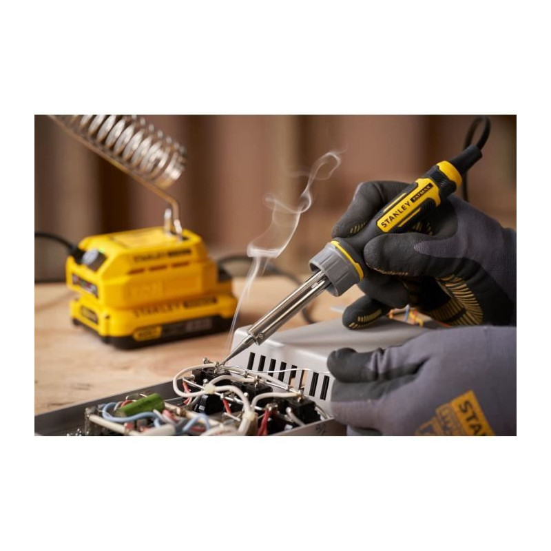 Soldering iron - 18V - 204°C to 484°C - V20 range - STANLEY FATMAX,