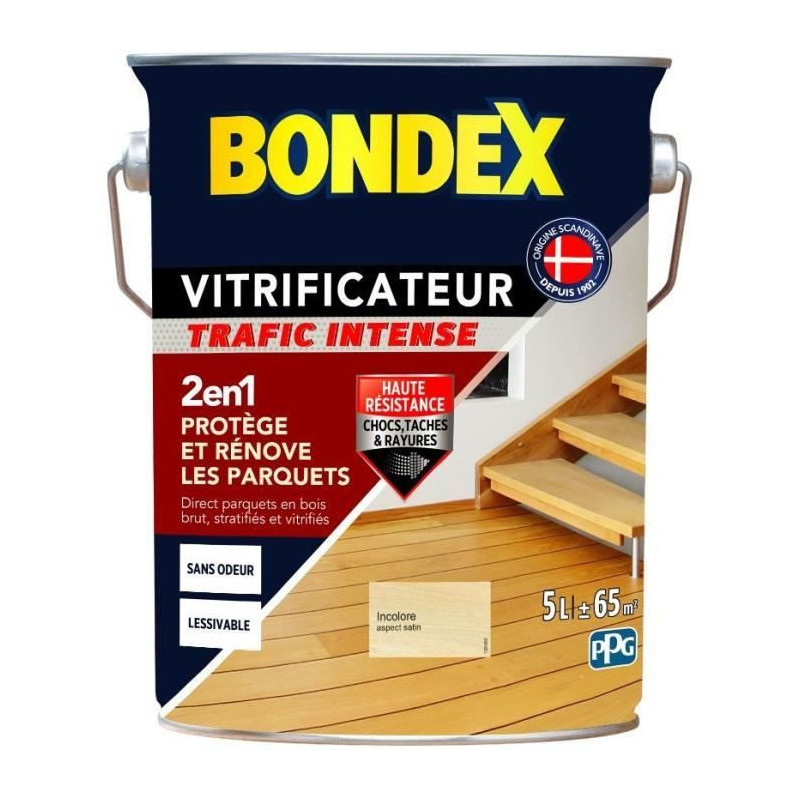 Heavy traffic sealant - BONDEX - Colorless satin - 5 L